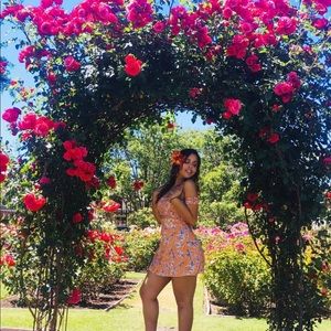 Cute summer skirt floral set